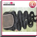 2016 new sale free shipping body wave 100% Brazilian virgin hair lace closure